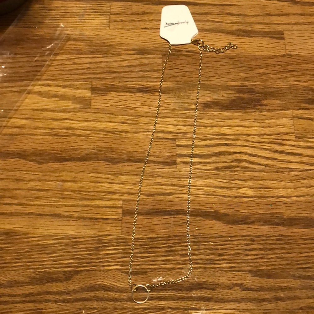 Fashion jewelry circle necklace 5/$15